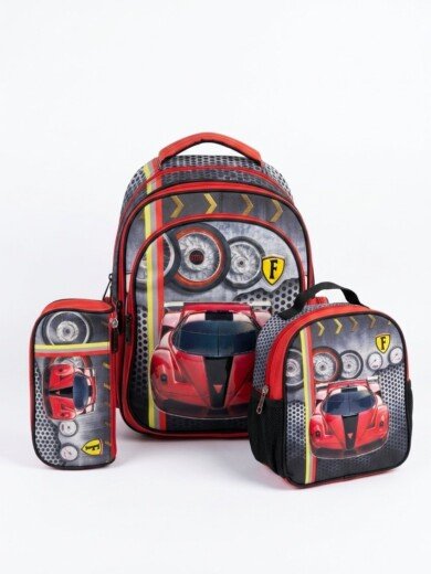 Glossybird backpack 3 in 1 school bag 16"